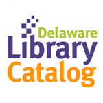 Image of the  Delaware Library Catalog logo